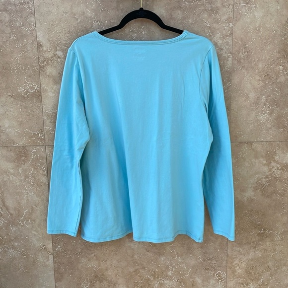 Duluth Trading Co Women’s Tee Shirt Long Sleeve Top Comfy Cotton Blend Size XXL - Picture 10 of 11
